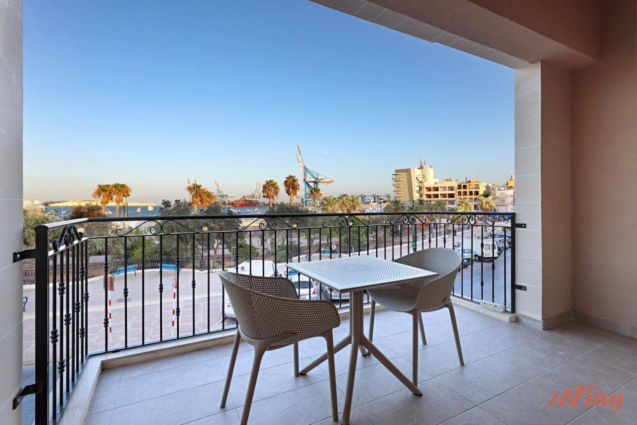 Gem Beachfront Apt With Amazing Bay And Sea Views Birżebbuġa المظهر الخارجي الصورة